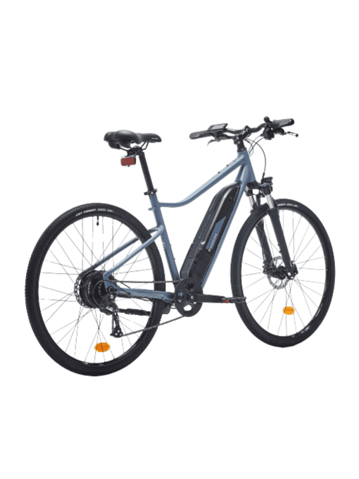 vélo tout chemin électrique cadre haut riverside 520 e bleu